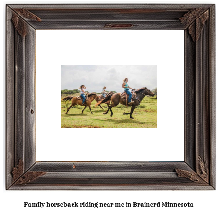 family horseback riding near me in Brainerd, Minnesota